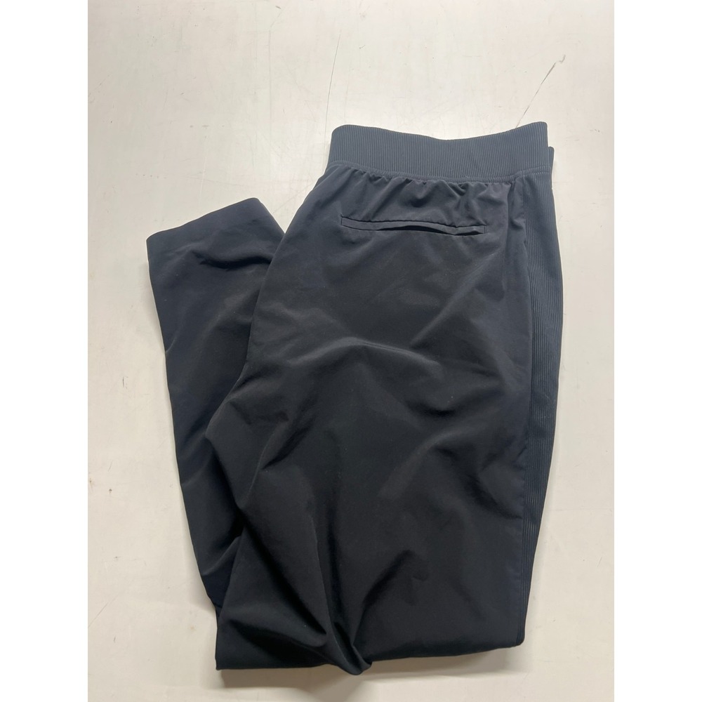 Athleta Brooklyn Mid Rise Ankle Pants Black Casual Lightweight Women Sz 16 18x27 - Picture 3 of 7